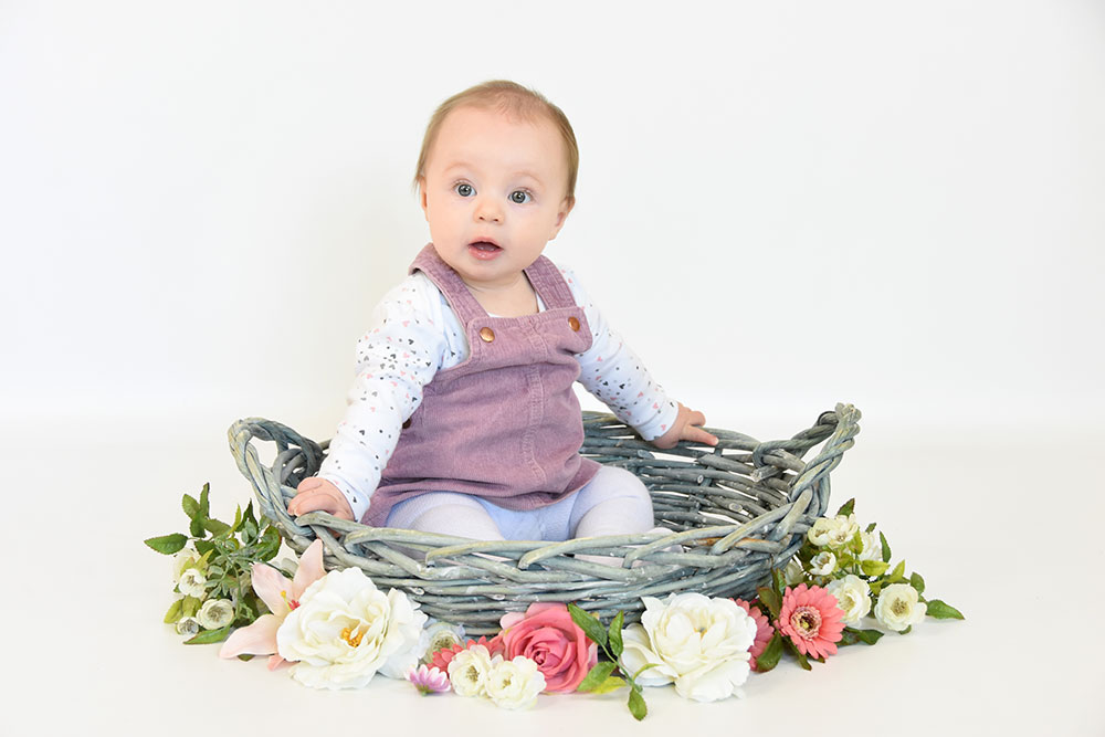 Sitting Baby Photography - Dinky Photos - Stoke on Trent